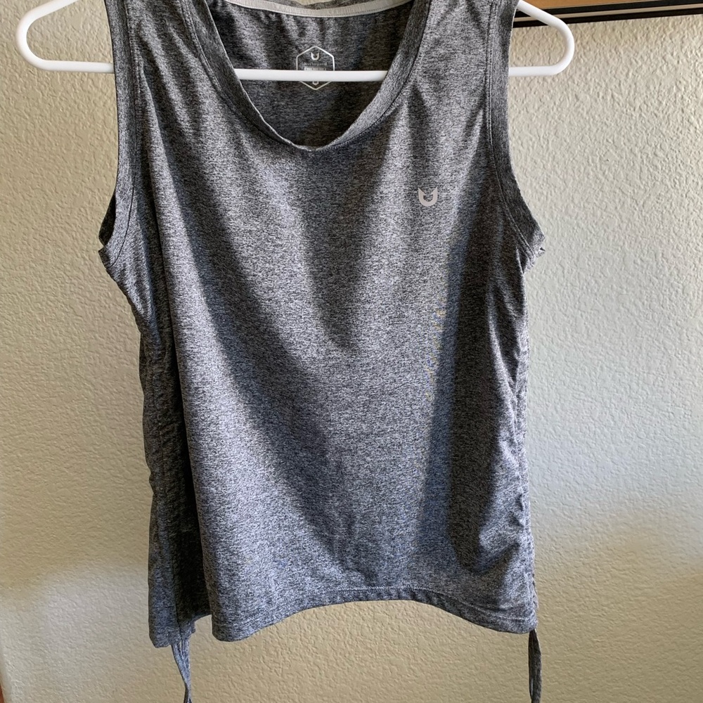 Gray Sleeveless Tank
